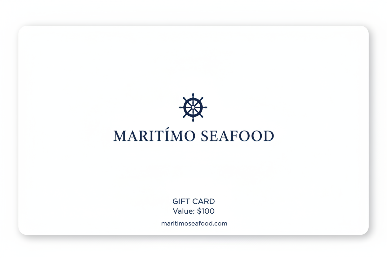 MARITIMO SEAFOOD GIFT CARD